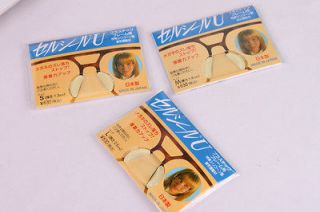 Plastic soft stick on Nose Pads Eyeglass sunglass 3 Pairs , made 