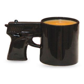   Toys Gun Mug Tea Coffee Cup Plant Pot Pet Dish Candy Funny Gift NEW
