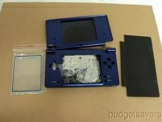   Cover Case Shell w/Buttons Stylus Nintendo DSi NDSi Metallic Blue