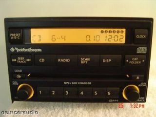 05 06 07 NISSAN Frontier Xterra Pathfinder Radio 6 Disc CD Changer  
