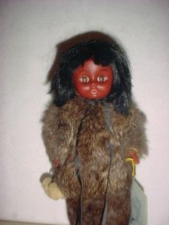 Arctic Eskimo Inuit Carlson Doll in Winter Attire