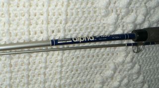 Vintage Shakespeare Alpha SP1356 Fishing Rod 56 ~ Action L 2 Piece