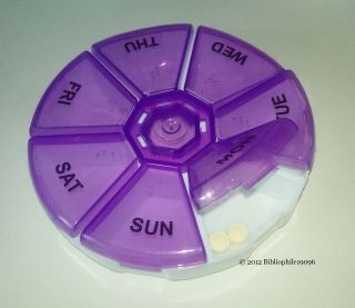 NIB You Choose 4 Colors 1 Week/7 Day Pill Vitamin Supplement 