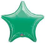BALLOON party GREEN MYLAR STAR wiggles BARNEY st PATS