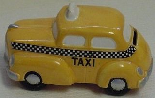 Yellow Cab Taxi Coin Bank (C) 1979 Vandor Imports