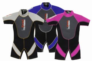 ADULTS NALU SHORTIE WETSUIT 34chest   44chest XS XXL