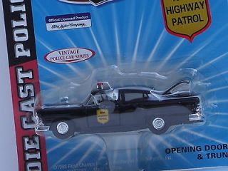 1957 Ford 143 Scale IOWA State Police Car for O Gauge Lionel & Other 
