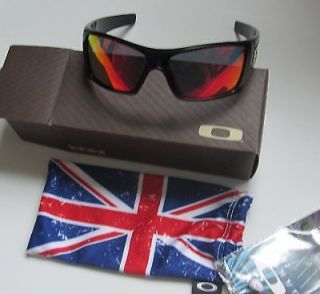 OAKLEY black BATWOLF limited edition UK FLAG sunglasses LONDON 2012 