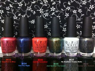 OPI Nail Polish Lacquer SPIDER MAN COLLECTION Various Colors Full Size