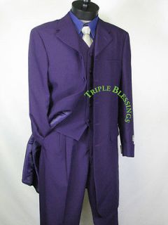 purple suit mens in Suits