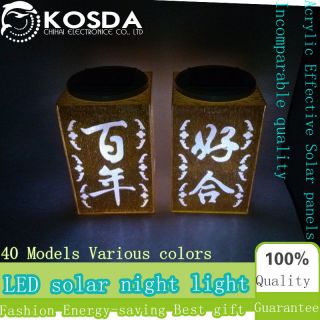 LED Solar Lamp Outdoor Christmas Party Decor Color Changing Garden 