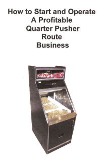 How to Start a Coin Pusher Route Business Today BOOK