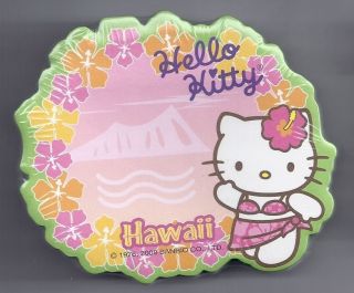 Sanrio Hello Kitty Sticky Notes Hawaii Diamond Hd Lei