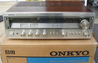 VINTAGE Onkyo TX 2500 MKII Stereo Receiver Original Box CLEAN