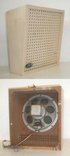   Muzak Cleveland Eames Modern Jukebox PA Wall Speaker 8 w/ Transformer