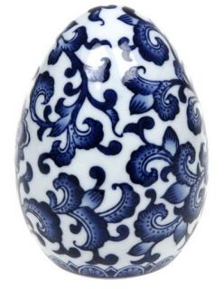 vintage hand painted ceramic eggs