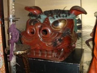 MEIJI Japanese Buddha SHISHI Lion Dragon Fu Foo Dog