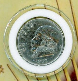 1978 un one peso mexico estados unidos mexicanos coin