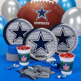   COWBOYS NFL FOOTBALL BIRTHDAY PARTY SUPPLIES KIT PACK DECORATIONS NEW