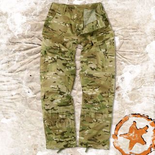   ARMY COMBAT (ACU) TROUSERS, MILITARY CARGO PANTS MULTICAM MTP PATTERN