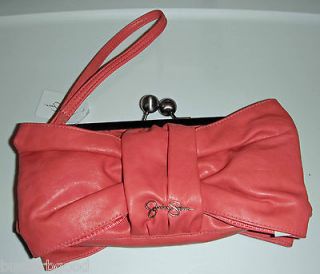jessica simpson bow clutch in Handbags & Purses