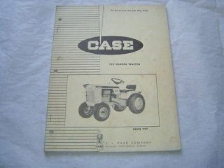 Case 120 lawn and garden tractor parts catalog book manual
