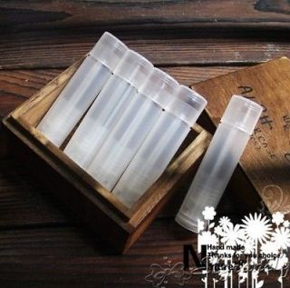 10/50/100 Diy 5g Clear Cosmetic lipstick Lip Balm Empty Container 