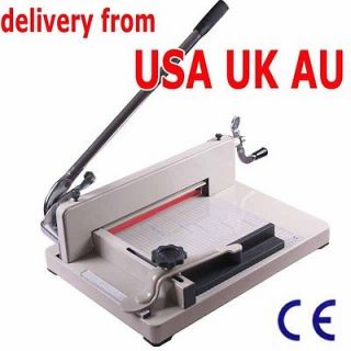 HEAVY DUTY INDUSTRIAL GUILLOTINE PAPER CUTTER 12 p5