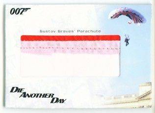 PARACHUTE RED/PINK RELIC RC22 JAMES BOND IN MOTION