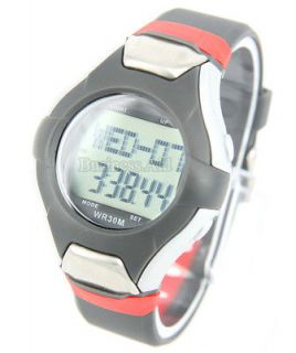 New Pulse Heart Rate Monitor with Pedometer and Backlight Watch  R