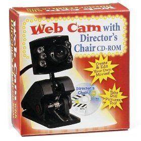 NEW Scholastic Clip On Web Cam USB with Directors Chair Video Editing 
