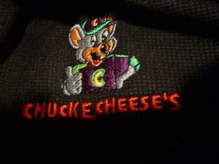 Chuck E. Cheeses Cheese Chuck E Chucky polo golf shirt mens XL