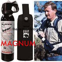 UDAP Pepper Magnum Bear Spray With Chest Holster 15CP