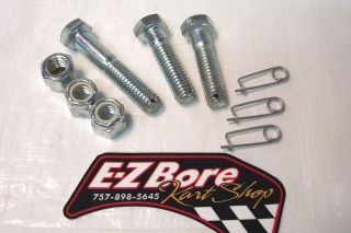Go Kart Racing Pitman Arm and Tie Rod End Bolt 2.25 and 1.75 fits Most 