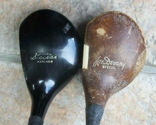 Antique Vintage Old Fancy Face Golf Clubs Wilson Success Spalding 