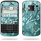 Skin Decal Sticker for Nokia E5 E5 00 Cell Phone Cover Butterfly Blues