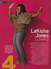 LaKisha Jones, American Idol ENTERTAINMENT WEEKLY feature, clippings