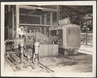 Photo WWII Tank Farm w/ Buda Pumping Engine 645996