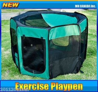 Pet Dog Exercise Playpen 46 Folding Kennel Crate Cage Soft New