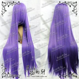   Eggplant special price purple violet Straight hair Wig long Wigs