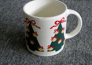 Vintage 1988 Hickory Farms Collector Cup / Mug Christmas Cup