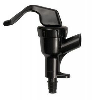 Black Plastic Squeeze Faucet For Beer and Soda   Barbed