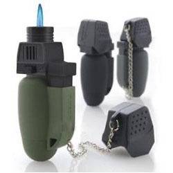 NEW Military Turbo Flame Lighter/Blowto​rch Gadget BLACK