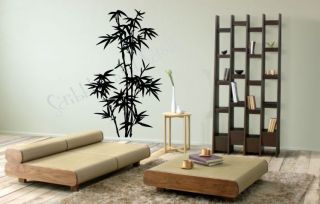 Bamboo Tree Wall Decal Sticker Family Branch Art Word Asian Removable 