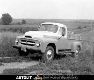 1954 International R120 4 x4 Pickup Truck Factory Photo