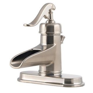 Pfister Satin Nickel Ashfield Single Control Bathroom Faucet T42YP0K