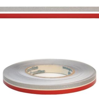   / GLASTRON 0860965 9/16 INCH SILVER / RED BOAT PINSTRIPE DECK TAPE