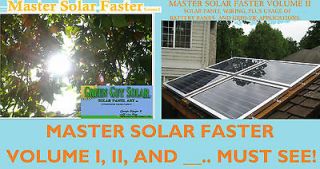MANUALS MAKE SOLAR PANELS, CELLS 3X6 6X6, BATTERY BANKS, GRID TIE 