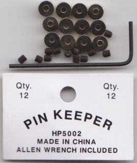   Pin Badge Keepers with Allen Key   Never Loose a Pin Badge Again