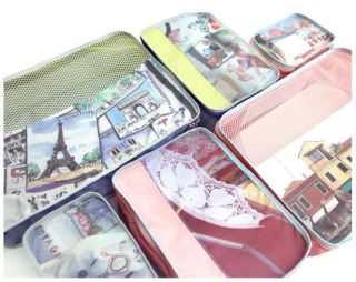   Luggage Packing Organizer Bags   Photo in Trunk Pouch   Set of 3 Sizes